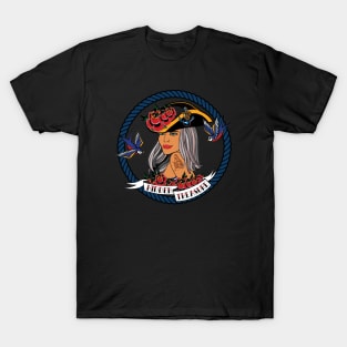 Pirate Girl Hidden Treasure T-Shirt